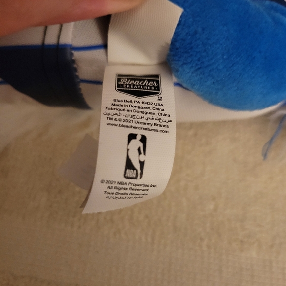 Bleacher Creatures NBA Dallas Mavericks Champ Stuffed Toy - Picture 6 of 7